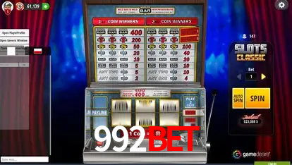 Descubra o Mundo do Cassino Online com 992bet